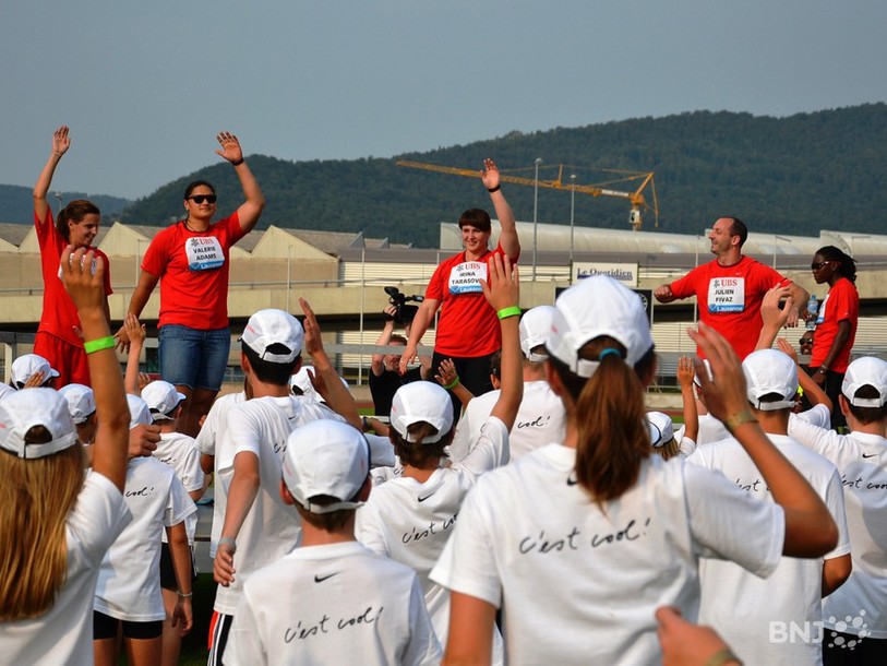 entraînement Athletissima à Delémont
