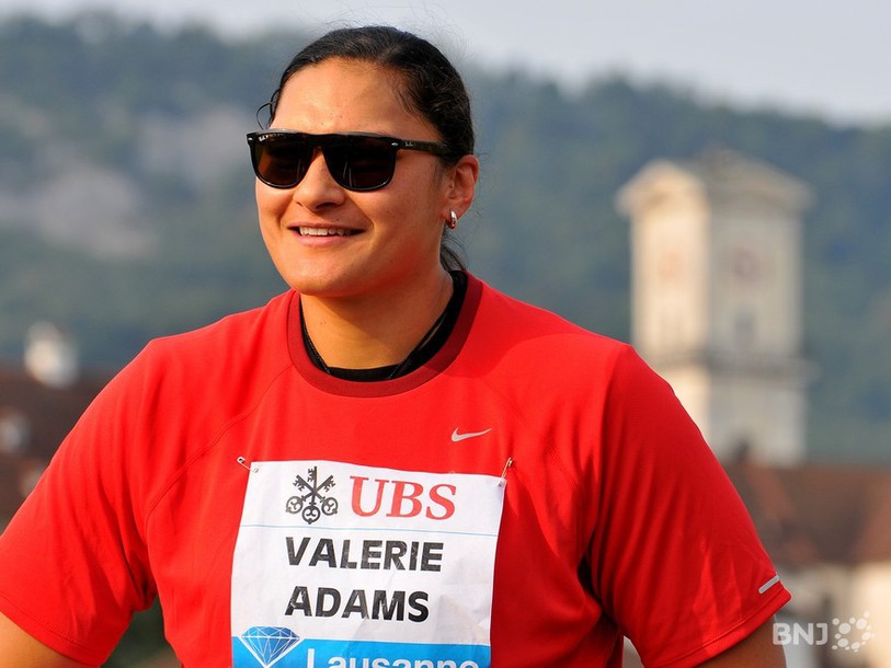 Valerie Adams, championne olympique du lancer du poids