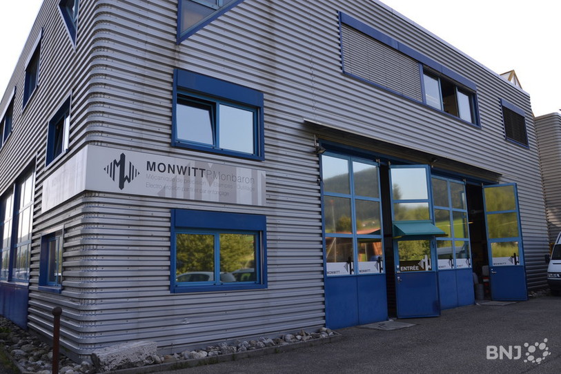 Vue de l'entreprise Monwitt SA à Courtelary