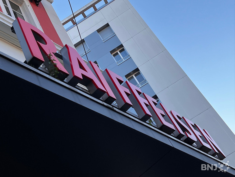 La banque Raiffeisen a constaté une baisse massive de fréquentation de ses agences.