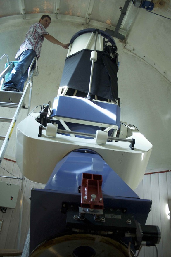 Téléscope de l'observatoire de Vicques
