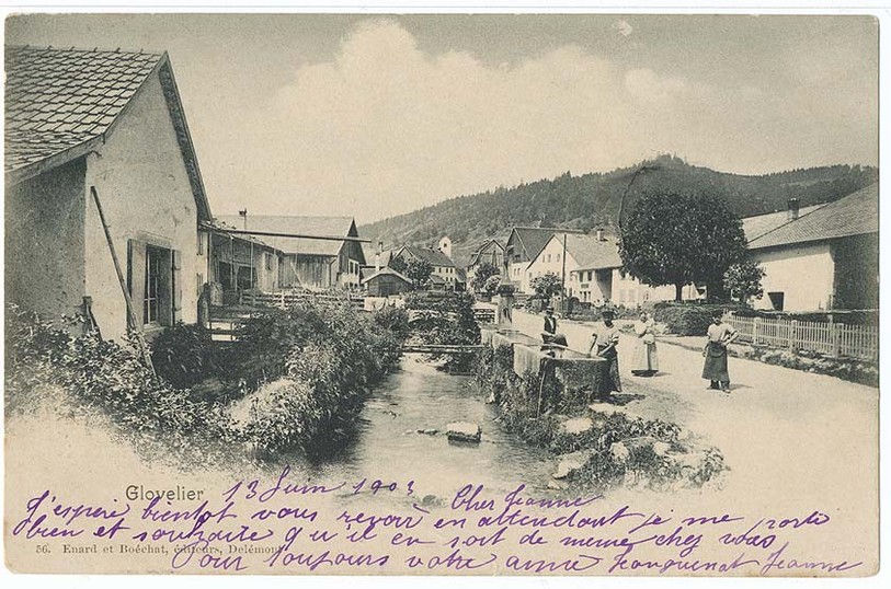 Glovelier en 1890