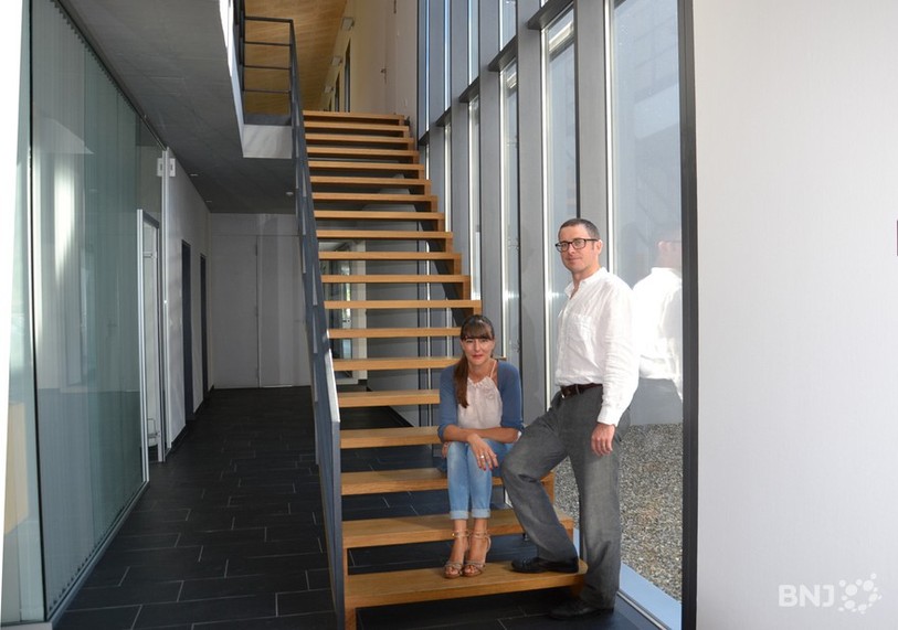 Roxane Piquerez et Arnaud Maître, directeurs de Louis Bélet SA