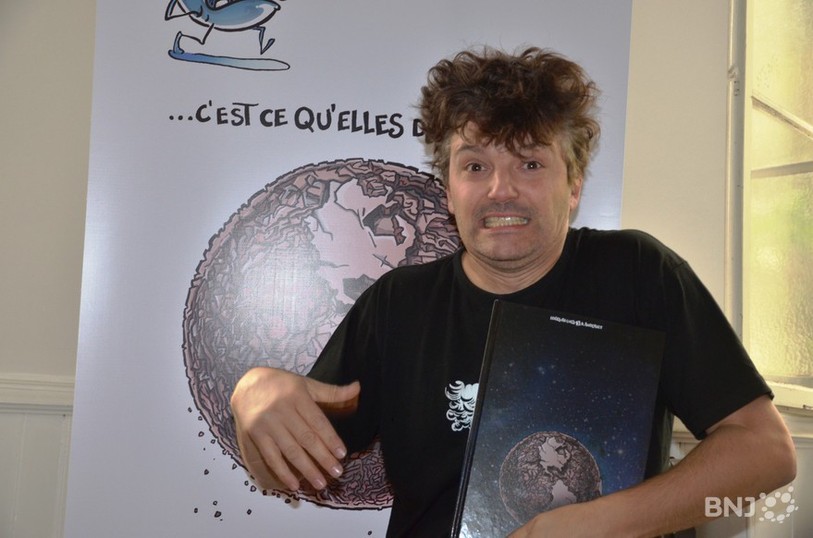 Alain Auderset semble inquiet de l'état du monde actuel!