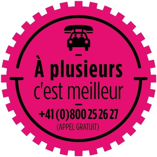 Le logo du dispositif de covoiturage de l'Arc jurassien