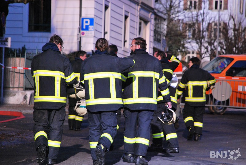 Intervention des pompiers à Bienne