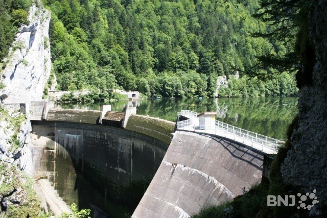 Le barrage du Châtelot