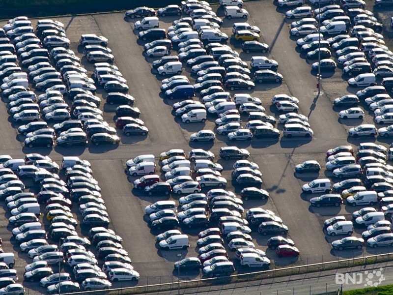 le parking de Gefco