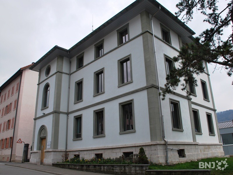 Vue du bâtiment de l'administration communale de St-Imier