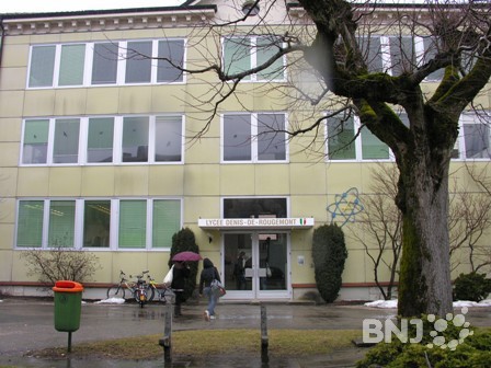 Le Lycée Denis-de-Rougemont à Fleurier