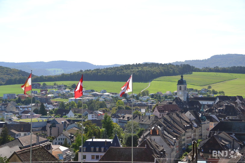 Porrentruy vue du Château