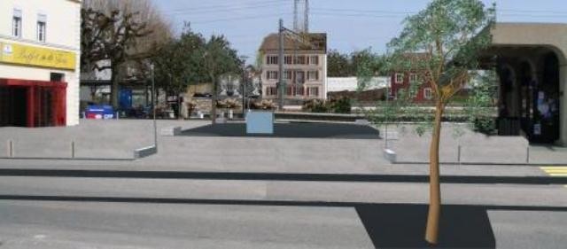 Le projet de réaménagement de la gare à Porrentruy
