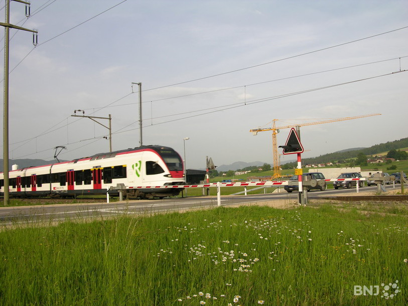 Passage à niveau de la Communance à Delémont