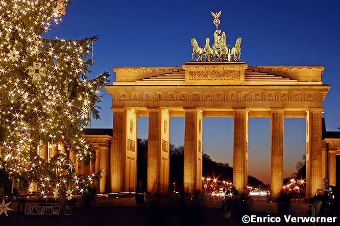 La porte de Brandebourg à Berlin