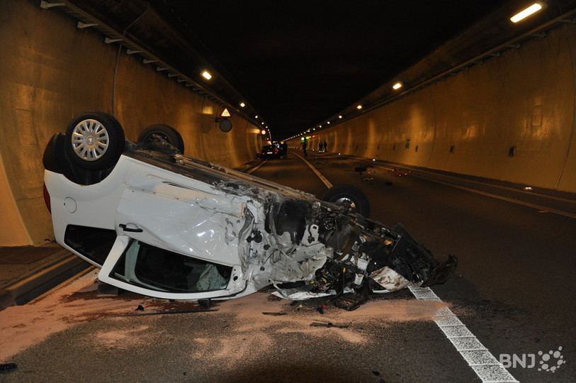 Accient dans le tunnel du Mont Terri