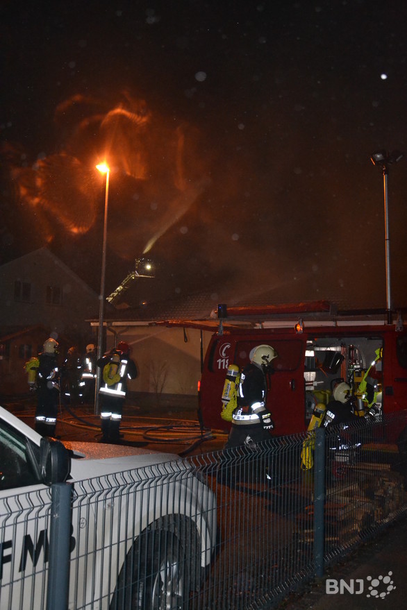 Incendie à Glovelier