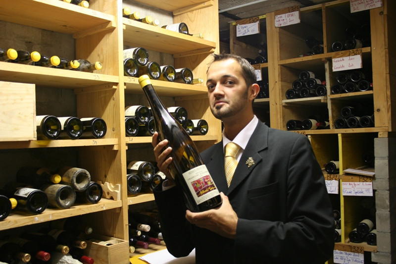 Thomas Schmidt, le meilleur sommelier de Suisse 2012
