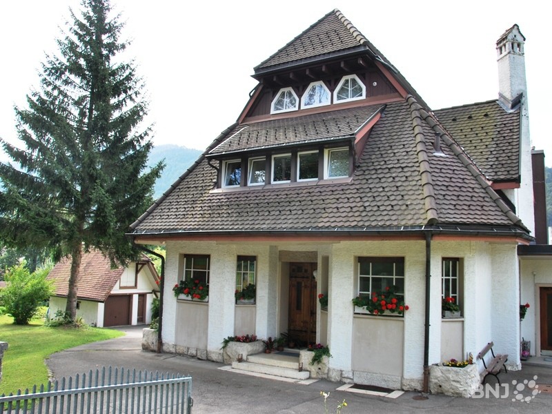 Le CJB veut encourager la réfection des bâtiment protégés (ici l'ancien atelier de René Chapallaz à Tavannes)
