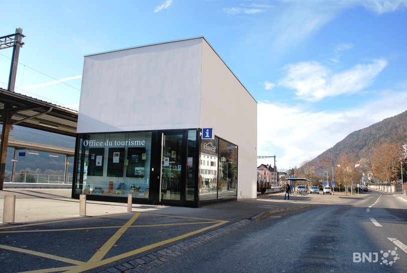 L'extension se situera à l'ouest du bâtiment actuel