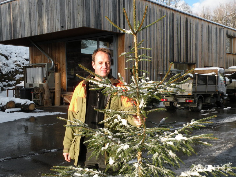 Kuno Moser, l'inspecteur des forêts de la Bourgeoisie de Bienne 