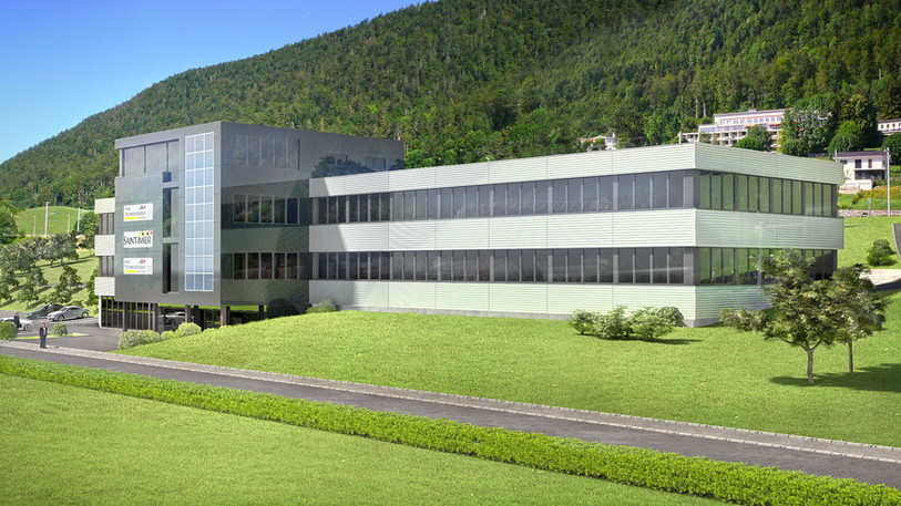 Vue du futur Parc technologique III de St-Imier