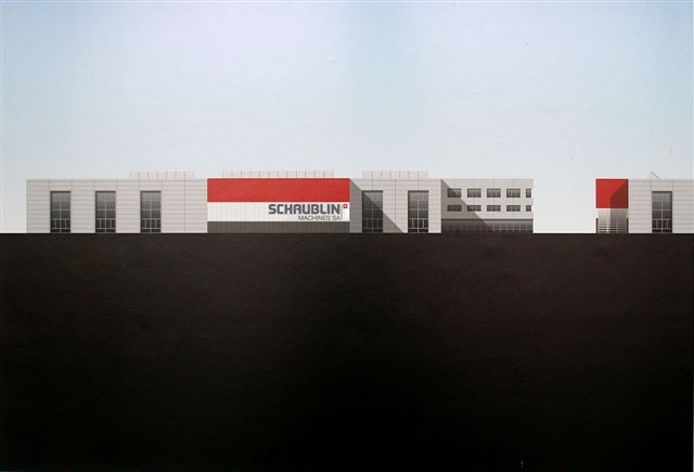 Maquette nouvelle usine Schaublin