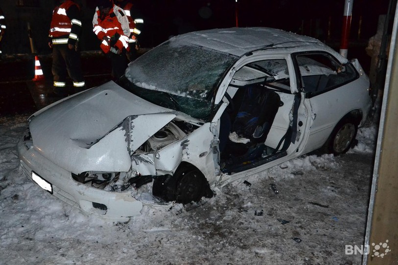 Accident entre Tavannes et Tramelan