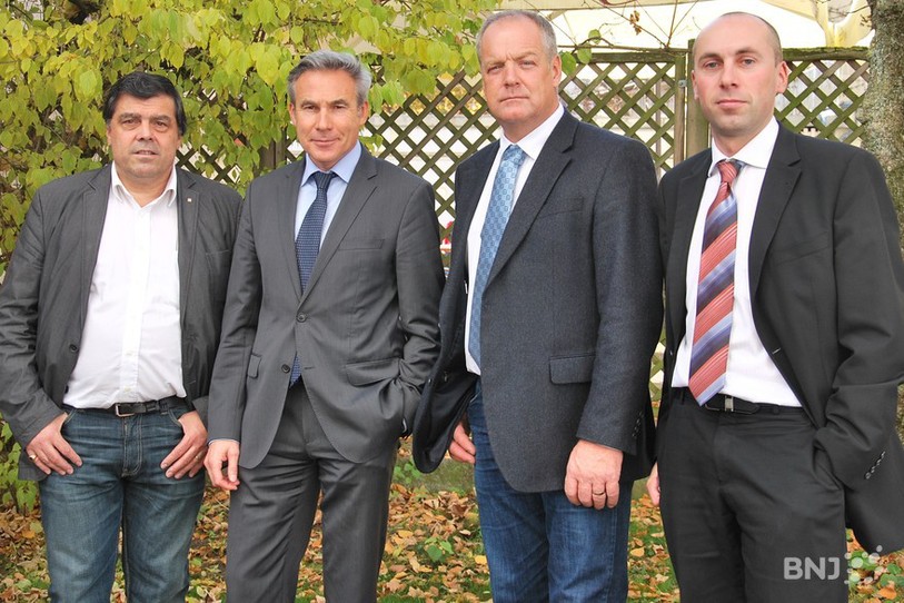 Claude Röthlisberger, Adrian Amstutz, Pierre-André Geiser et Manfred Bühler