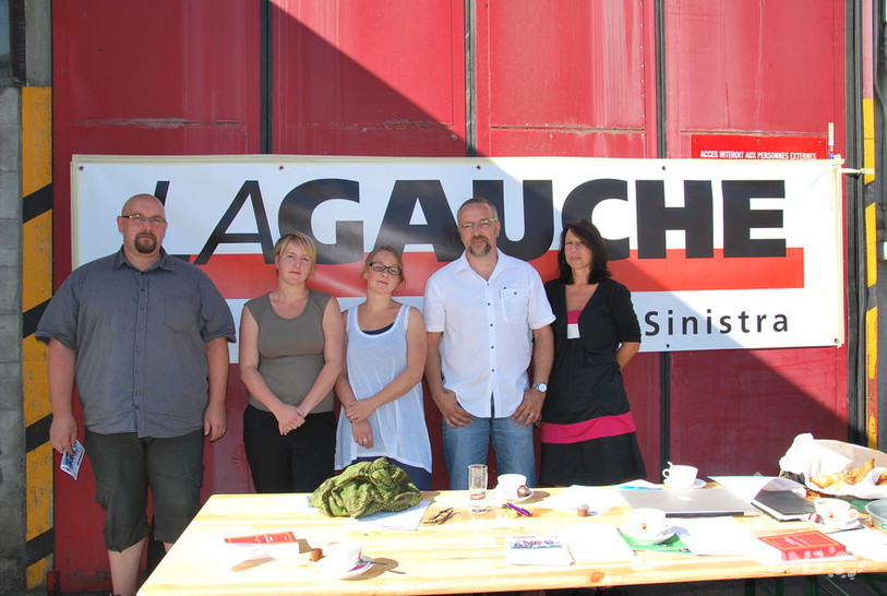 Cinq des douze candidats de La Gauche au Conseil national