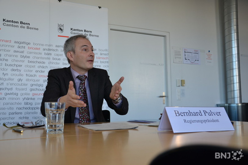 Bernhard Pulver a répondu aux critiques de l'UDC bernoise