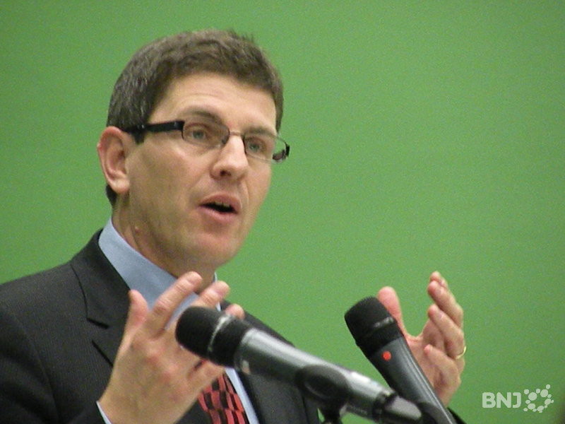 Le maire de Bienne Erich Fehr