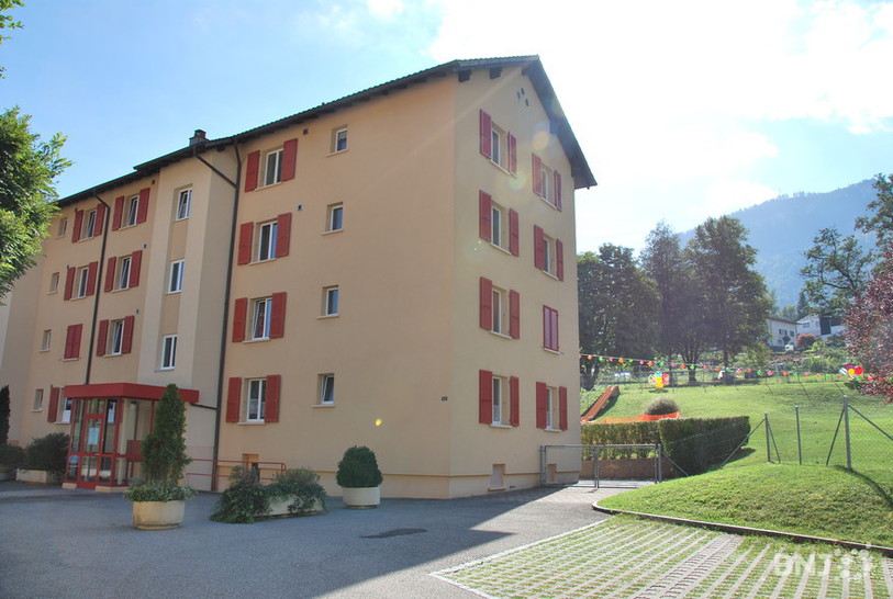 Vue du Centre de l'enfance de Moutier (site de la rue du Viaduc)