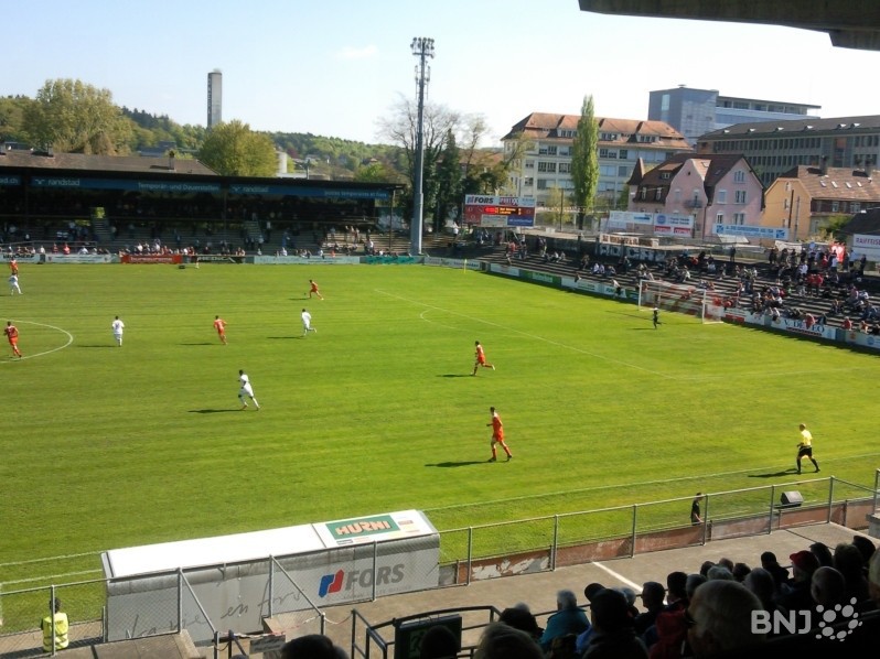 C'est l'un des plus vieux stade de Suisse qui s'apprête à disparaître.