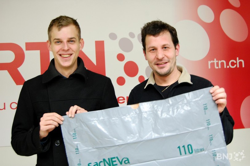 Thomas Wroblevski et Xavier Rognon, organisateurs d'une manif anti tax au sac