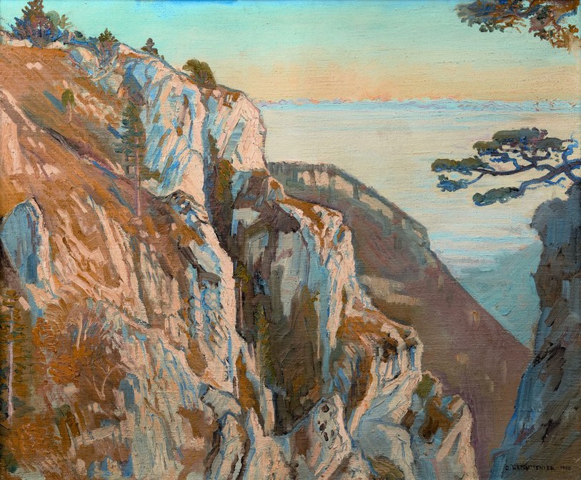 Les Rochers de Tablettes (automne) -1938