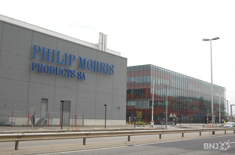 Les locaux de Philip Morris à Serrières