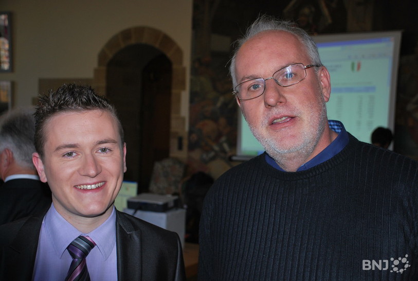 Raphaël Comte et Didier Berberat