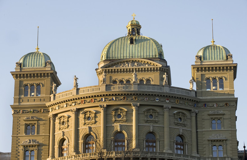 Le Palais fédéral.