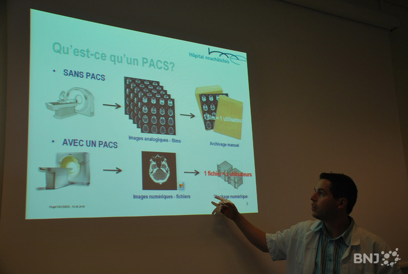 Présentation du portail de diffusion des images radiologiques