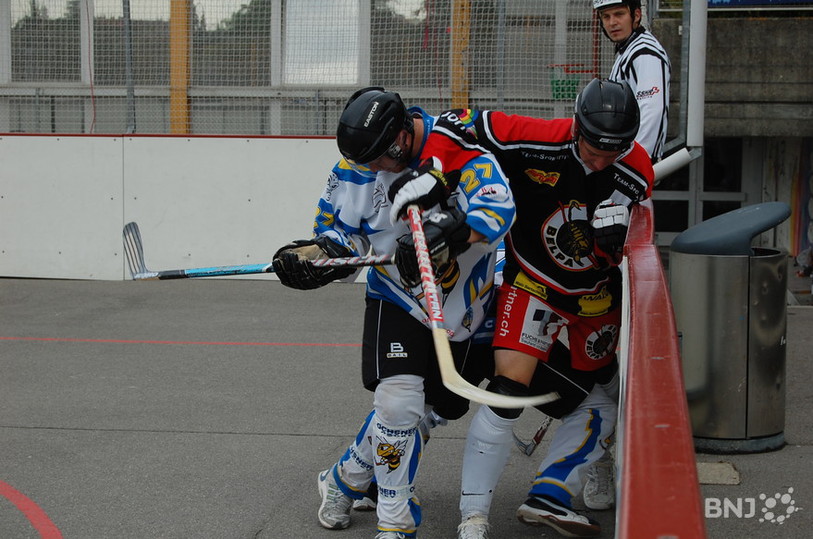 match de Street Hockey
