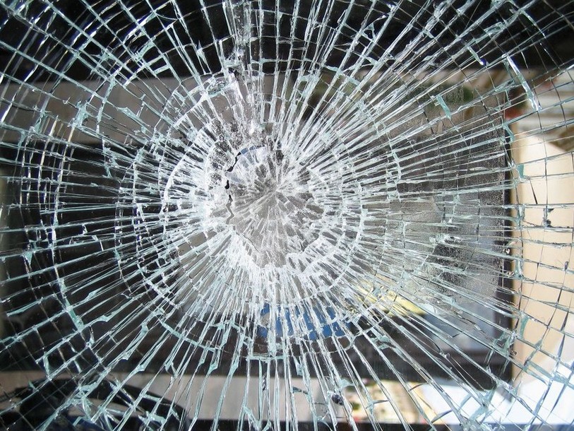 Vitre brisée