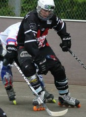 Bienne Skater 90 n'a pas pu éviter la défaite face à Avenches (photo : www.bienneskater90.ch)