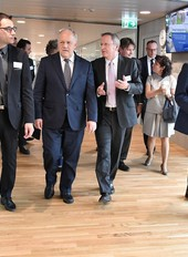 Inauguration du campus Strate J