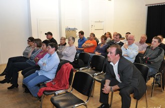 Un débat en public