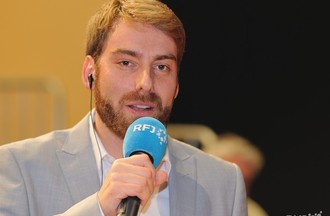 L'animateur du débat Federico Rapini