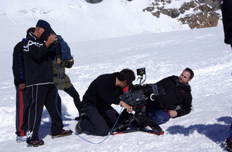 L'équipe du tournage de Krrish 3