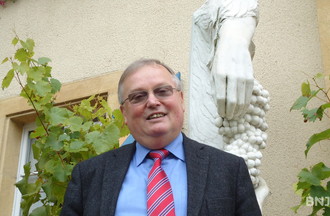 Jean Wenger, le président de la commune d'Hauterive