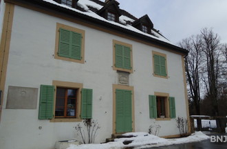La maison dans laquelle J-J Rousseau a séjourné