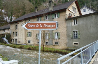 L'ancien moulin de Noiraigue 
