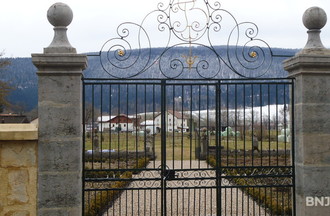 L'entrée du jardin botanique